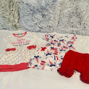 1T dresses Father’s Day and Independence Day
